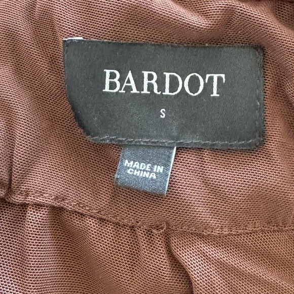 Revolve Bardot Aliyah Top Going Out Top Mesh - Picture 5 of 5